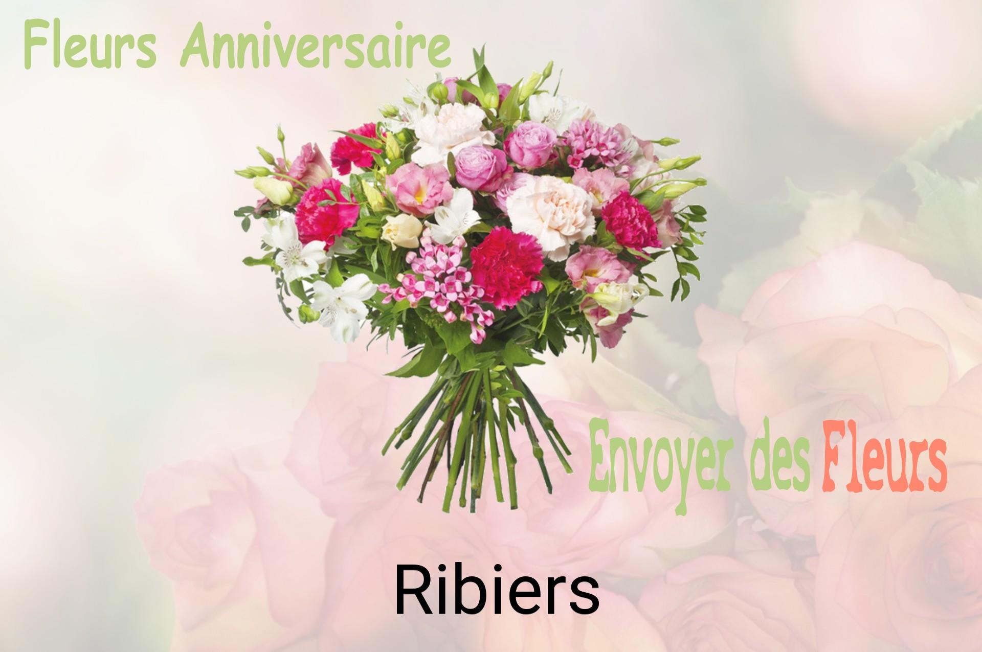 Bouquet de fleurs d’anniversaire livré à Ribiers